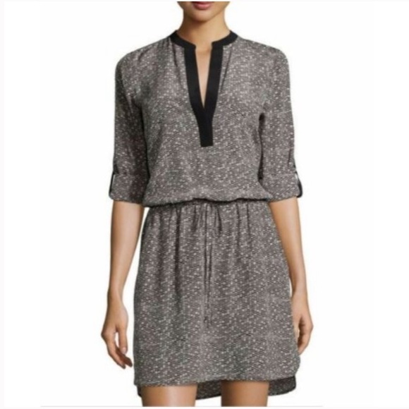 Vince Print Shirt Dress - Picture 2 of 12